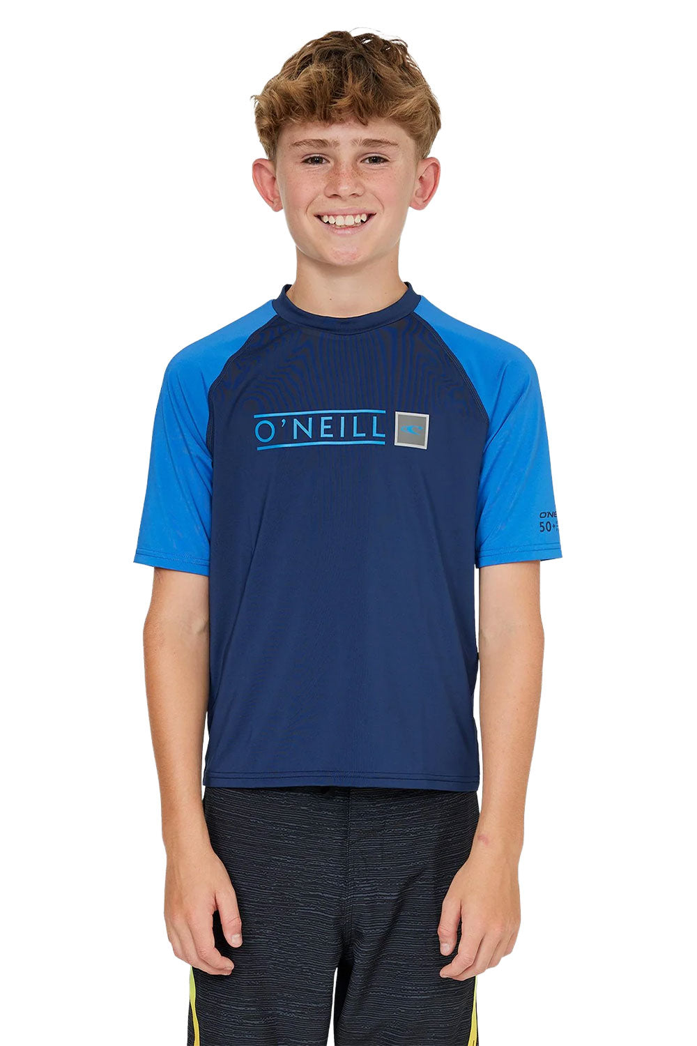 O'Neill Boy's Reactor Short Sleeve Rash Vest