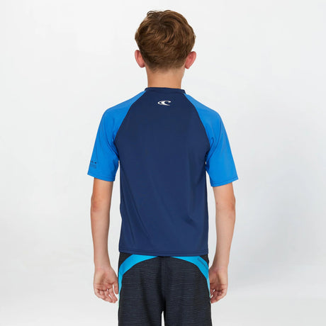 O'Neill Boy's Reactor Short Sleeve Rash Vest