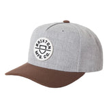Brixton Crest Snapback Hat