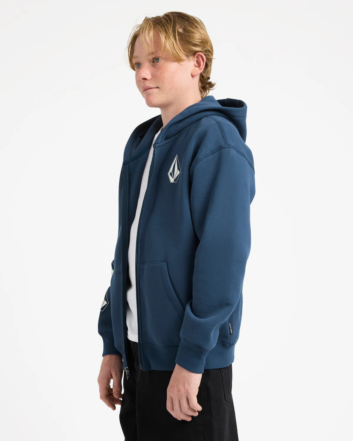 Volcom Boys (8-16) Iconic Stone Zip Up Hoodie