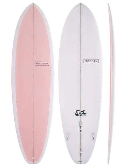Modern Falcon PU Surfboard Coloured - Fins Included