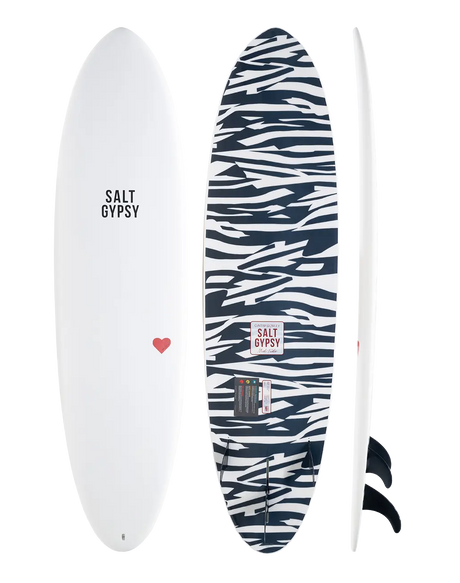 Salt Gypsy Mid Tide Epoxy Softboard - Fins Included