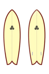 Channel Islands 'FEBS FISH' Surfboard