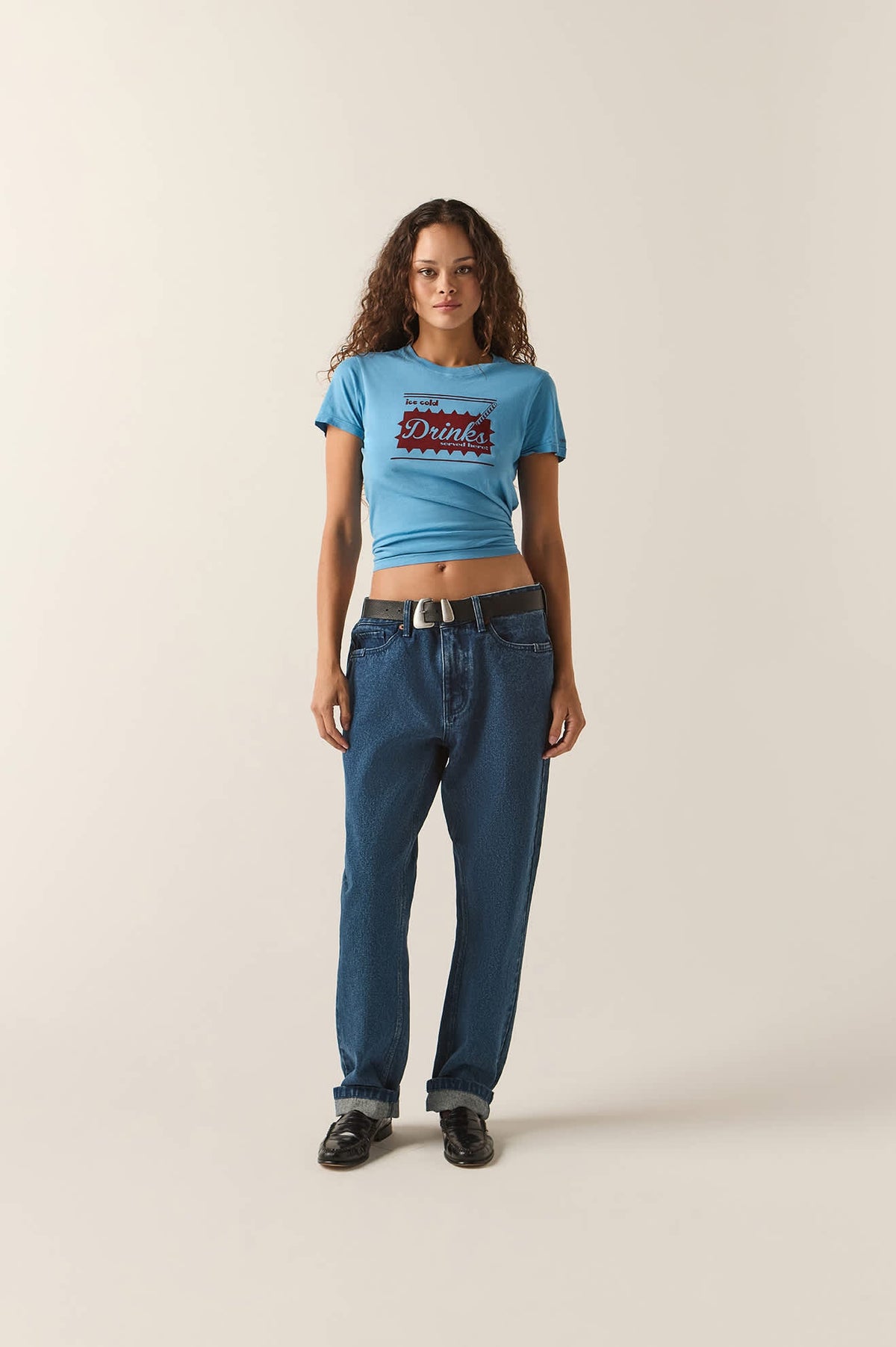 Brixton Ice Cold Slim Crew T-Shirt