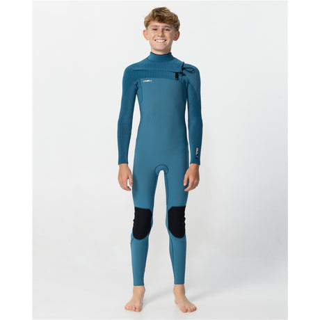 O'Neill Boys 4/3mm+ Hyperfreak Chest Zip Steamer