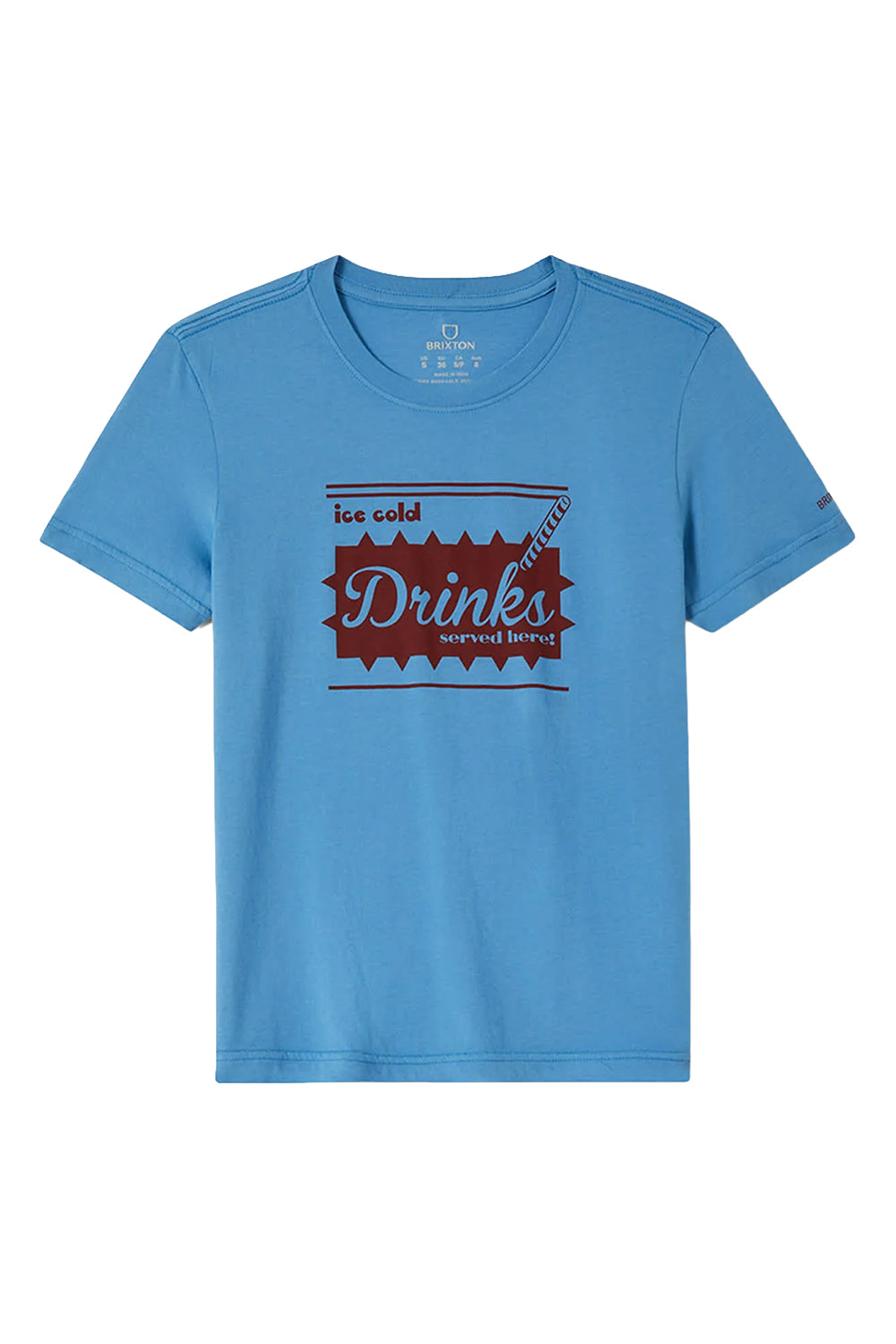 Brixton Ice Cold Slim Crew T-Shirt