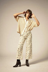 Brixton Womens Camp Mesh Button Down Polo Knit