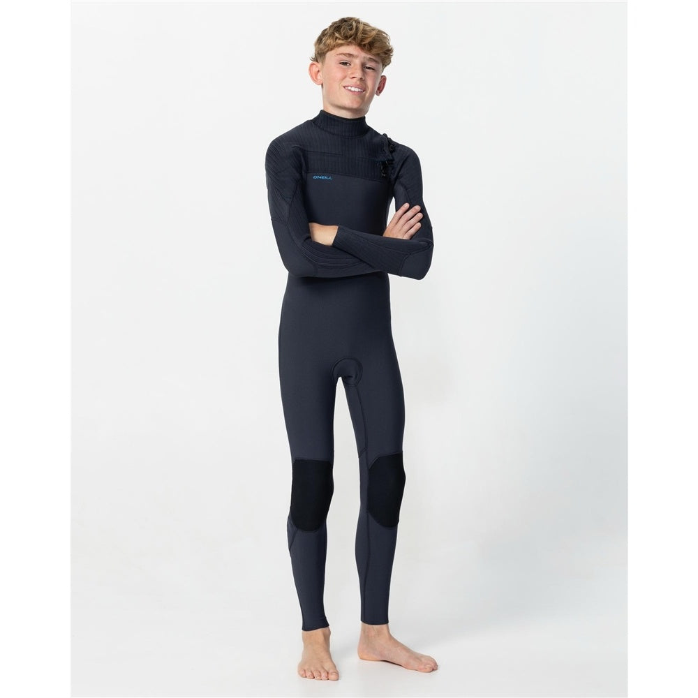 O'Neill Boys 4/3mm+ Hyperfreak Chest Zip Steamer