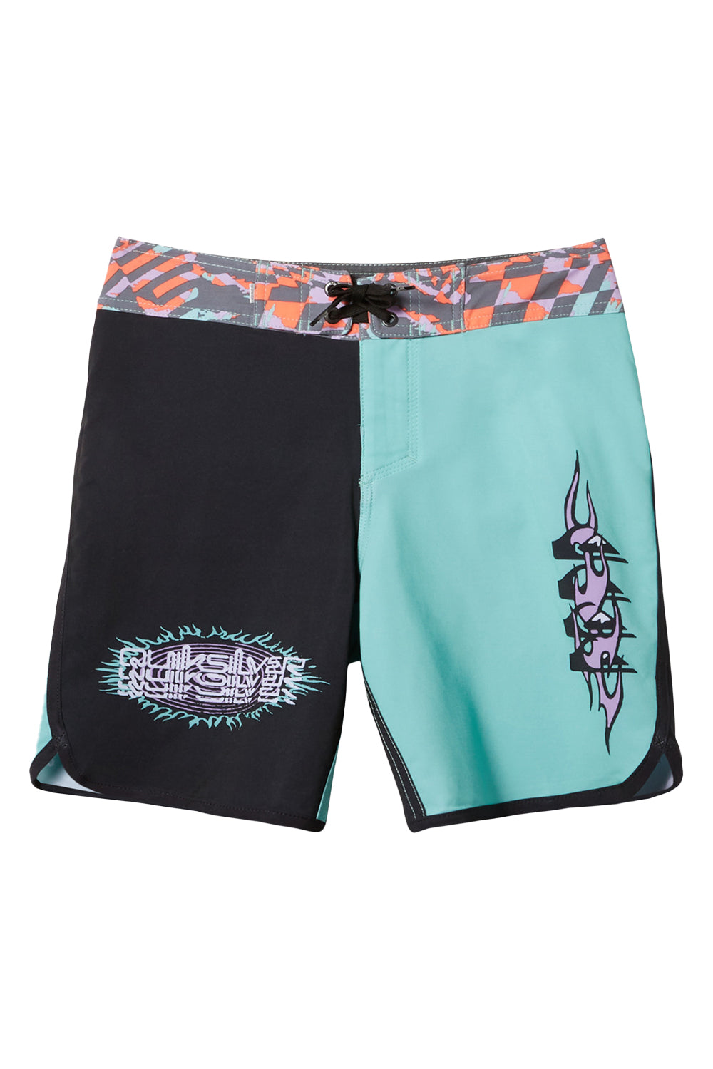 Quiksilver Boys (8-16) Surfsilk Radical Scallop 16" Boardshorts