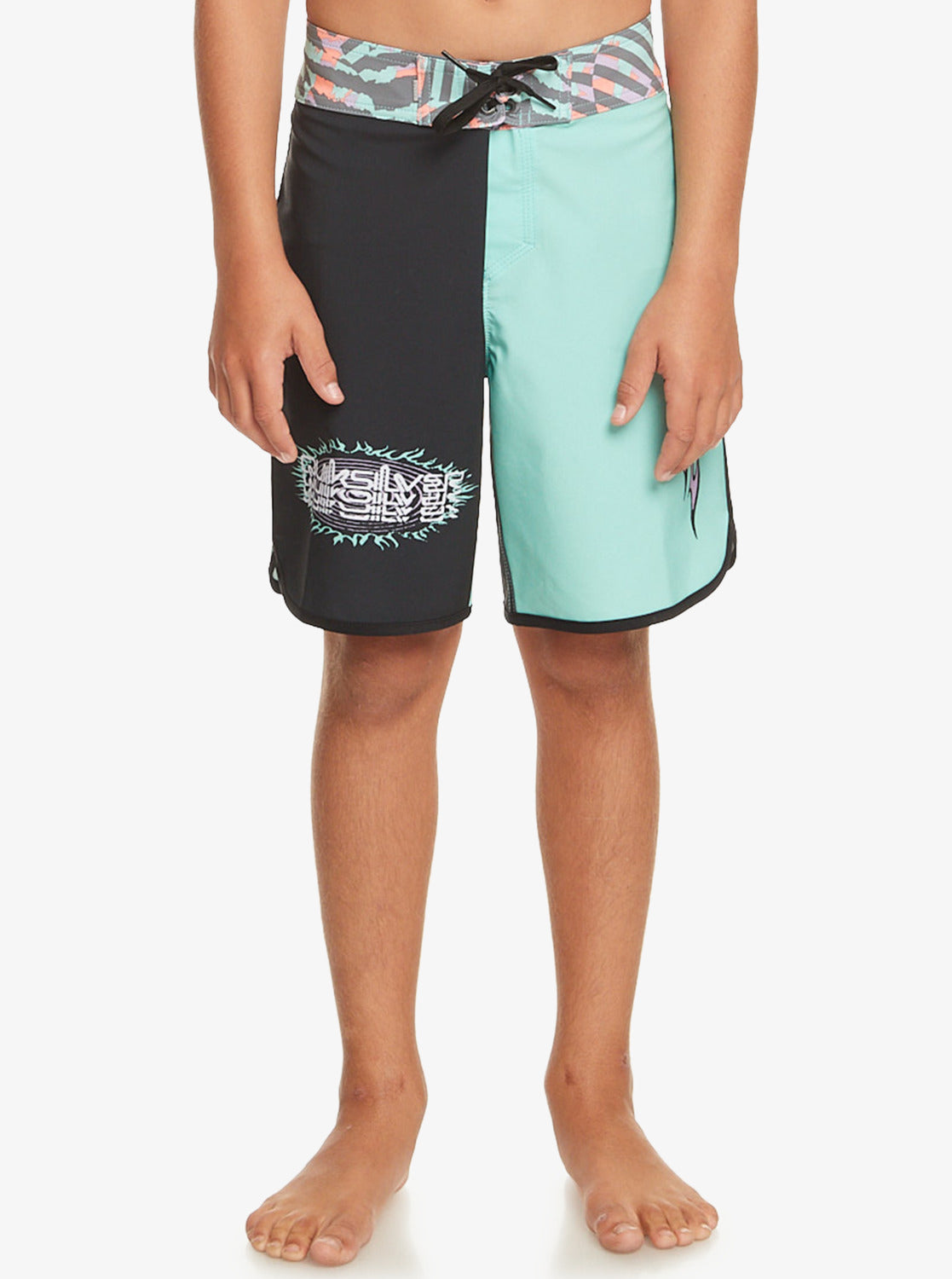 Quiksilver Boys (8-16) Surfsilk Radical Scallop 16" Boardshorts