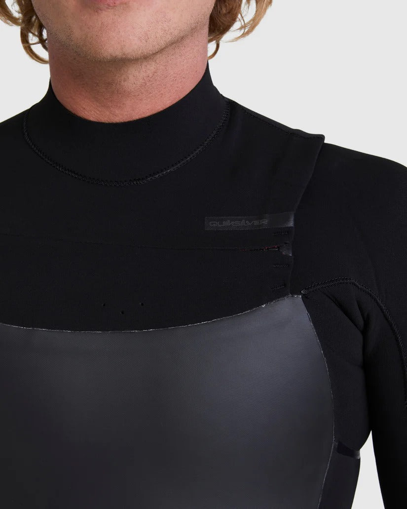 Quiksilver Mens 3/2mm Marathon Sessions Chest Zip Wetsuit