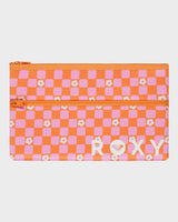 ROXY White Shoulder Pencil Case