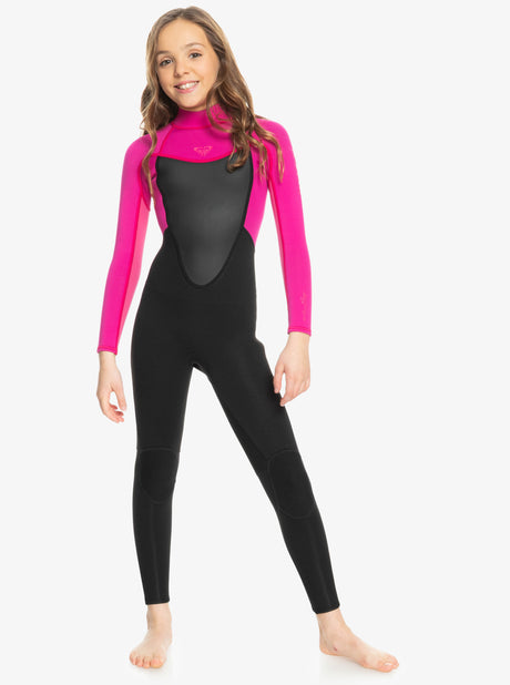 ROXY Girls 8-16 3/2mm Prologue Back Zip Wetsuit