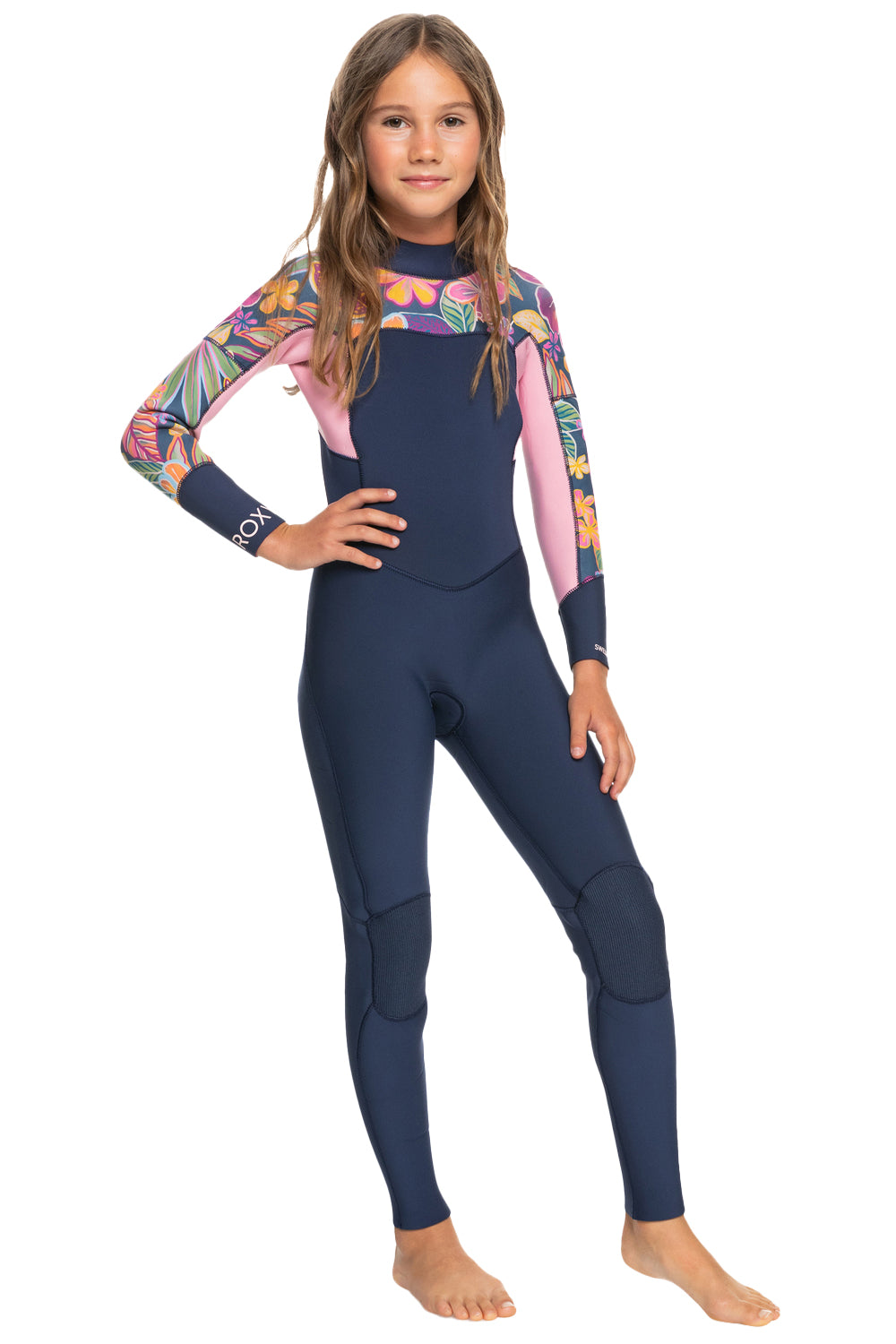 ROXY Girls (8-16) 3/2mm Swell Series Back Zip Wetsuit – Sanbah
