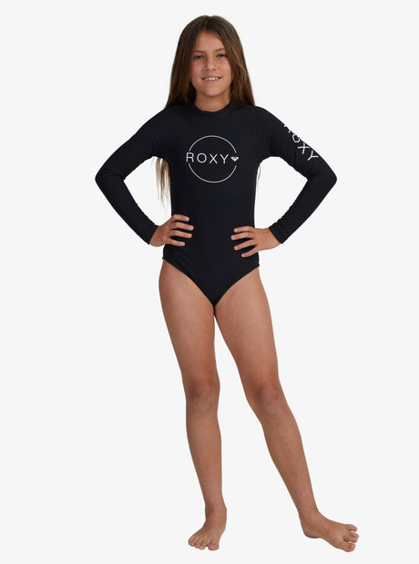 Roxy Girls (8-16) Heater Long Sleeve UPF 50 Rash Shirt