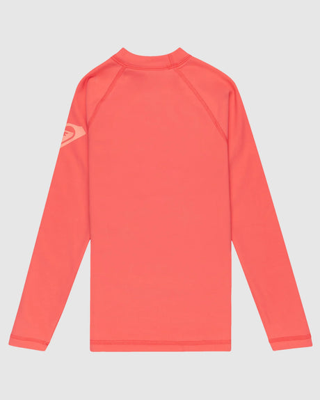 ROXY Girls (8-16) Heater Lycra Long Sleeve Rash Vest
