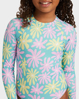 ROXY Girls (8-16) Flower Lover One Piece Rash Vest
