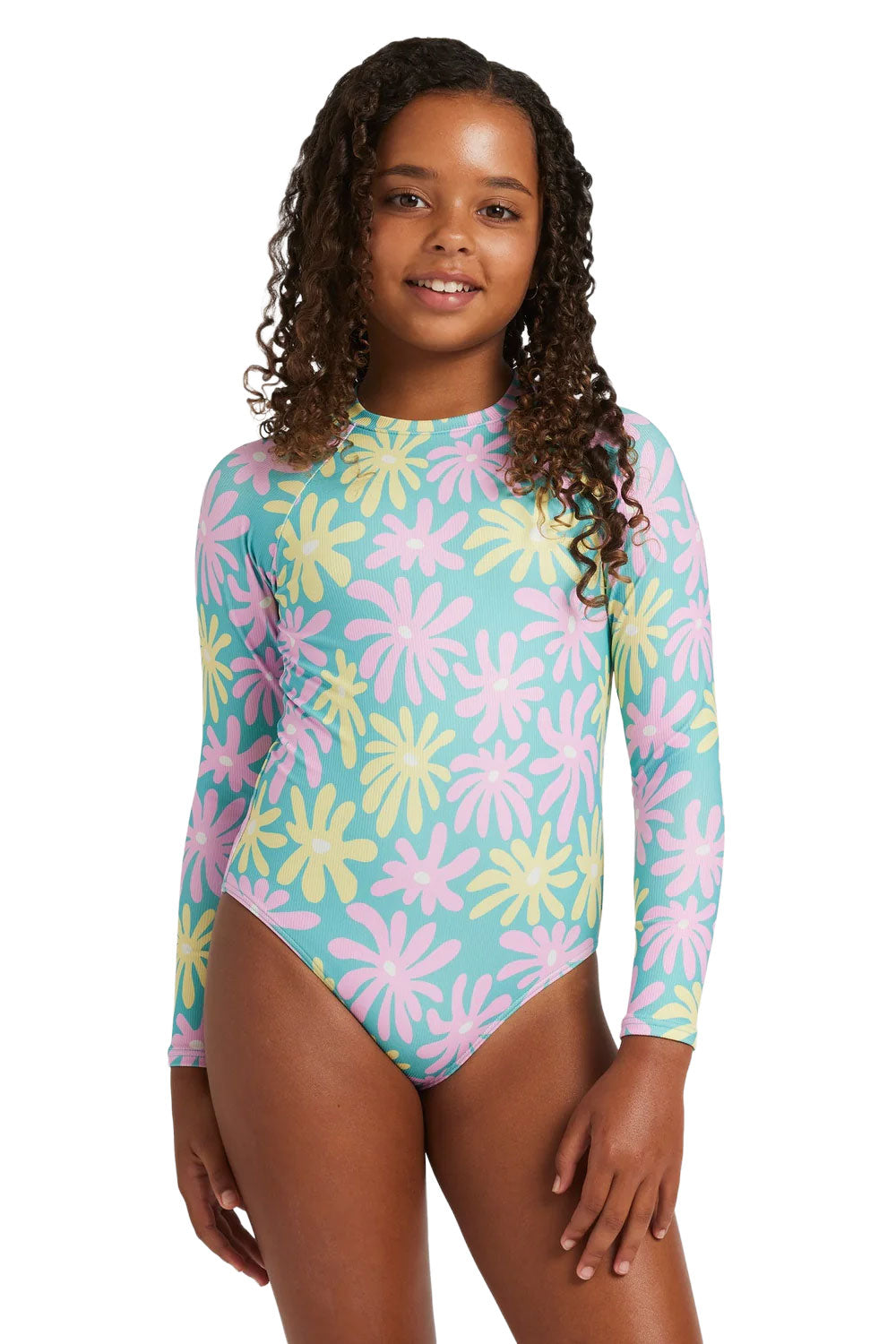 ROXY Girls (8-16) Flower Lover One Piece Rash Vest