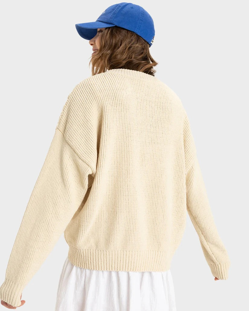 ROXY Womens Missing The Waves Crew Neck