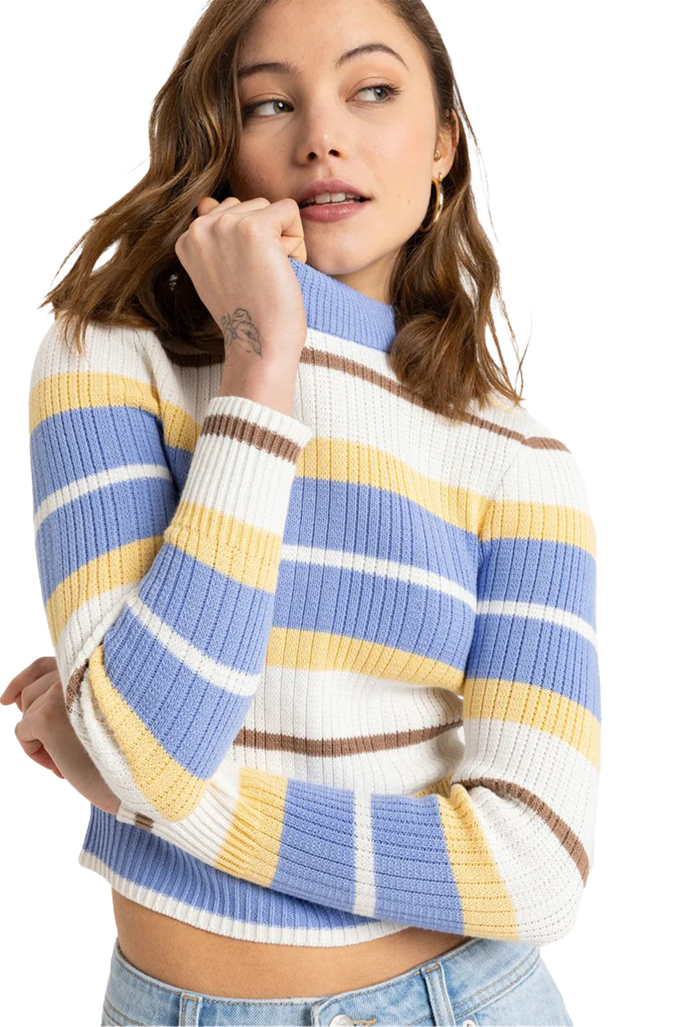 ROXY Womens Playa Morning Crew Neck