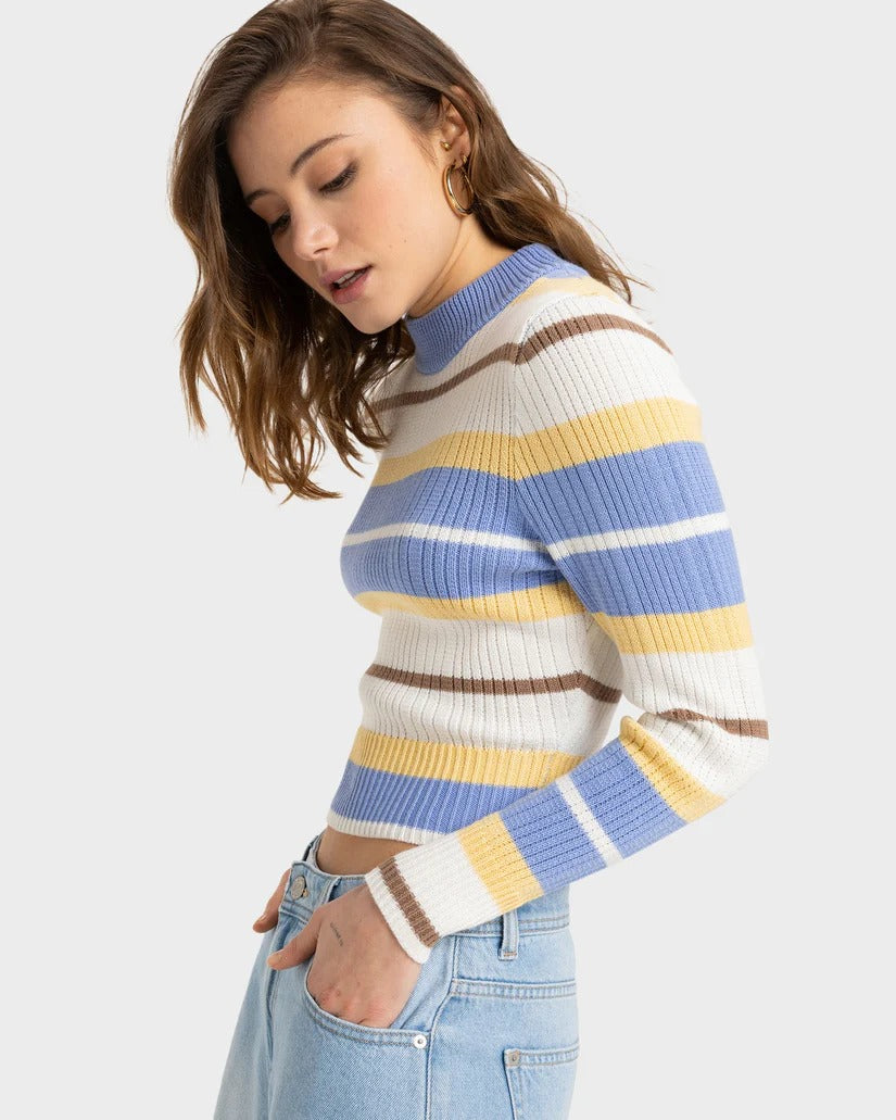 ROXY Womens Playa Morning Crew Neck