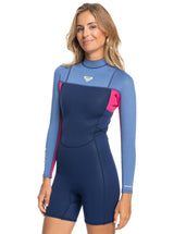 ROXY 2/2mm Prologue Long Sleeve Back Zip Spring Suit