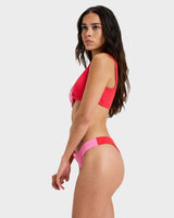 ROXY Womens Lagos High leg Cheeky Bikini Bottom