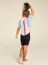 ROXY Girls 2/2mm Prologue Short Sleeve Back Zip Springsuit