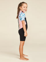 ROXY Girls 2/2mm Prologue Short Sleeve Back Zip Springsuit
