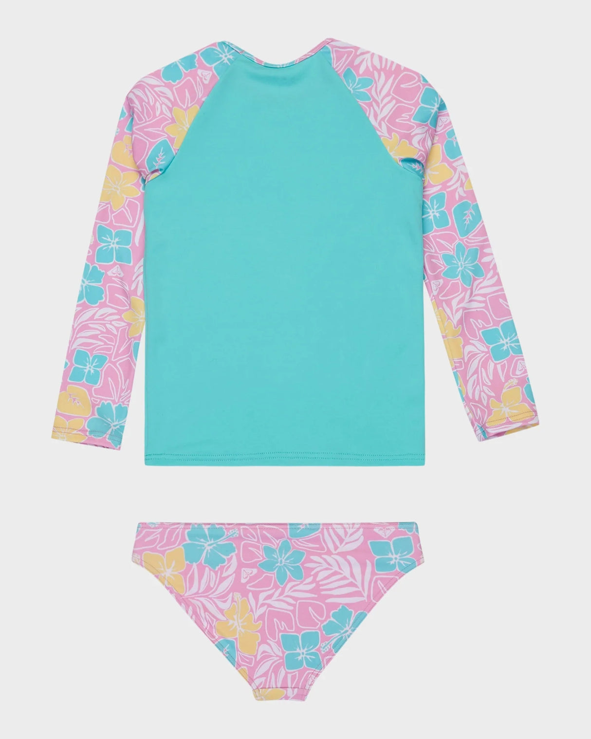 ROXY Girls 2-7 Tropical Square Lycra L/S Set