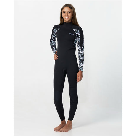 O'Neill Girls Bahia Back Zip 3/2mm Steamer