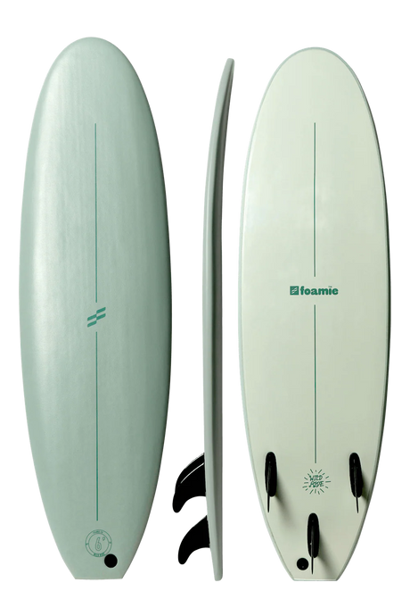 6ft Foamie Wildride Softboard - Fins Included