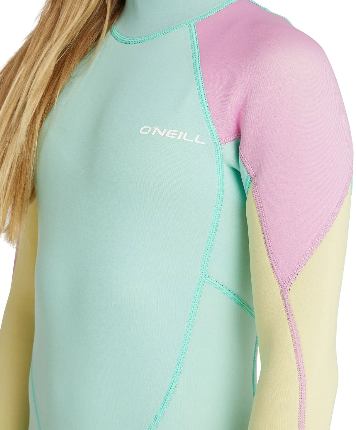 O'Neill Girls 3/2mm Reactor II Back Zip Steamer