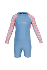 O'Neill Girls Toddler Long Sleeve Rash Vest Spring Suit