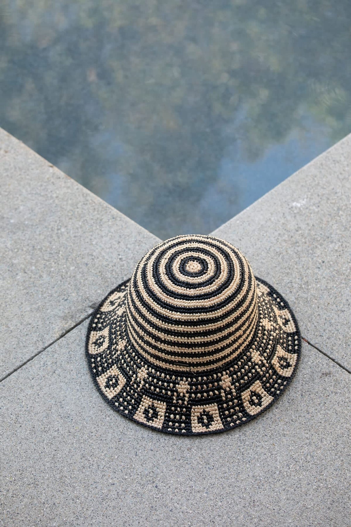 Brixton Redding Packable Straw Bucket Hat