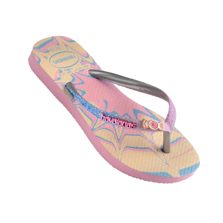 Havaianas Kids Slim Glitter Trendy Thongs