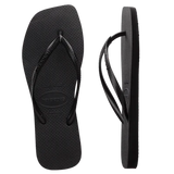 Havaianas Womens Slim Square Solid Thongs