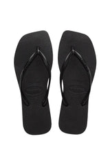 Havaianas Womens Slim Square Solid Thongs