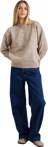 Rhythm Womens Rumi Speckle Knit Sweater