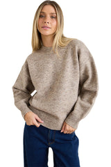 Rhythm Womens Rumi Speckle Knit Sweater