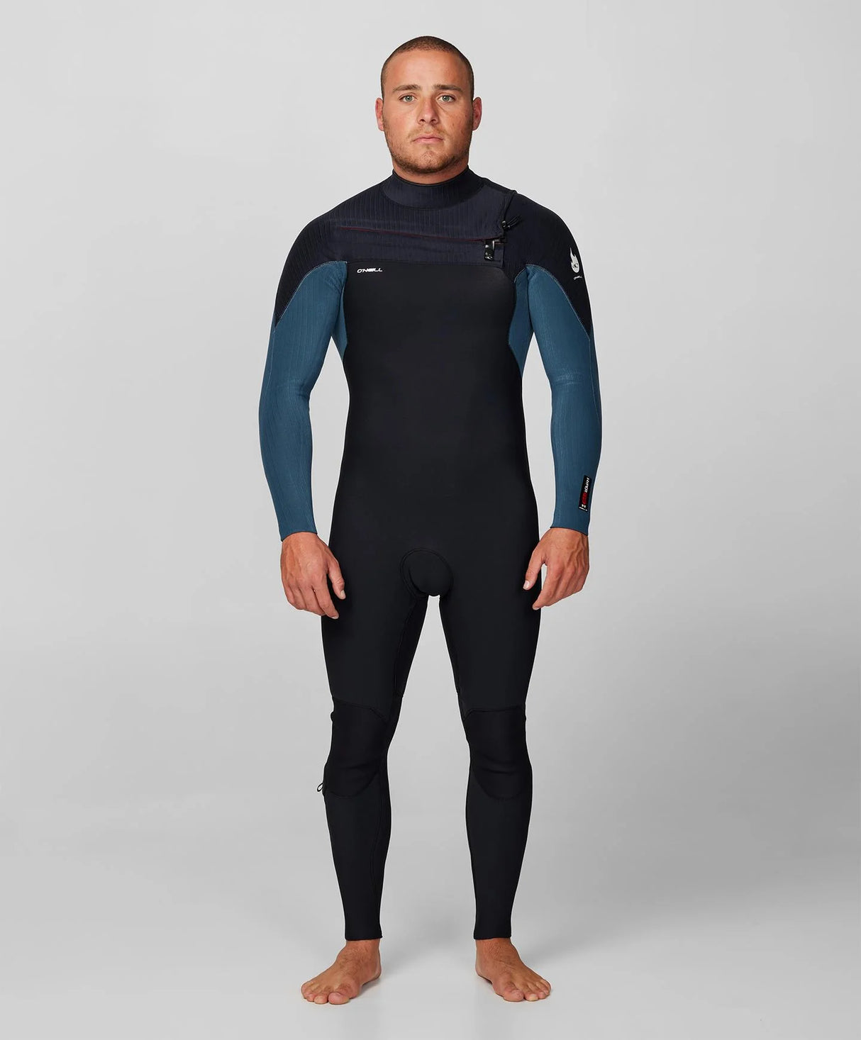 O'Neill Mens HyperFire 3/2mm Chest Zip Steamer