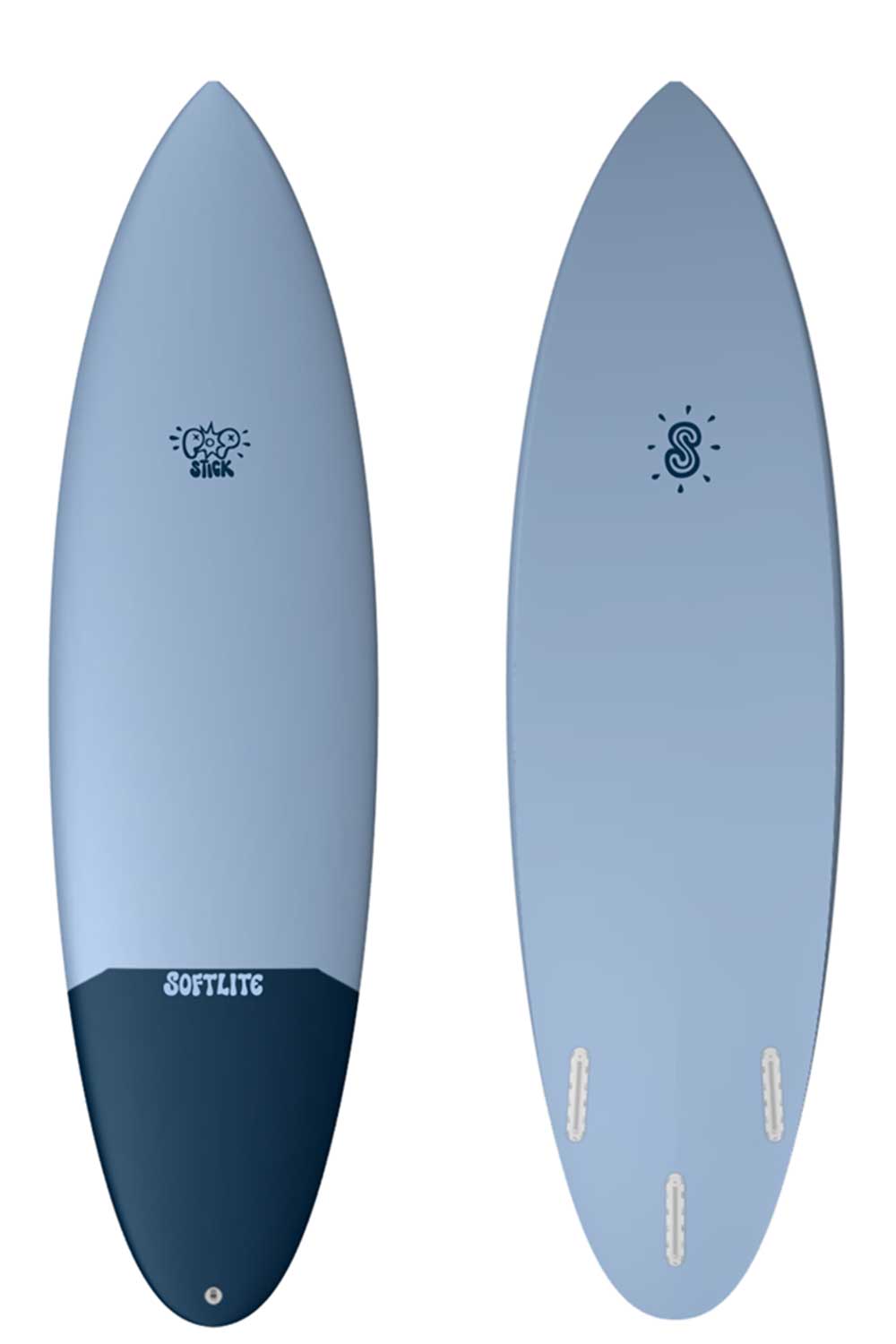5'8 Softlite Pop Stick Hybrid Softboard – Sanbah Australia