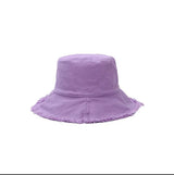 Salty Shadows Frayed Edge Bucket Hat