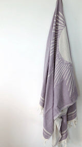 Salty Shadows Sun Turkish Towel