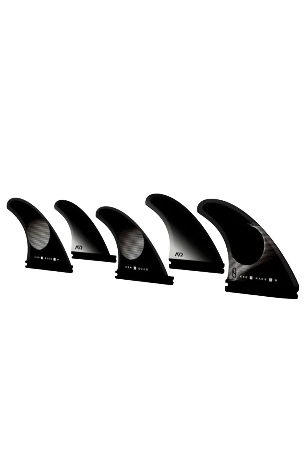 ENDORFINS KSR Rake 5 Fin Set White - Medium