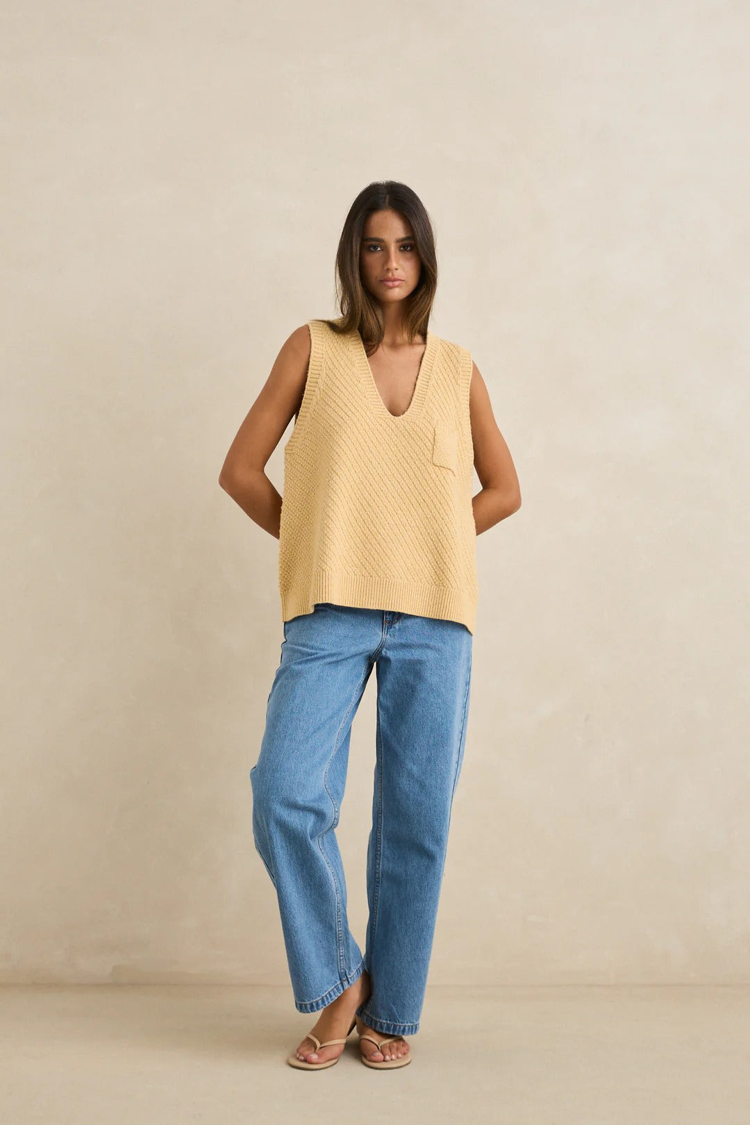 Rhythm Archer Knit Vest