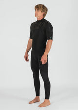 Vissla Mens High Seas II 2-2 Short Sleeve Full Wetsuit