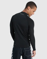 Quiksilver Mens Everyday Heat  Long Sleeve Rashguard