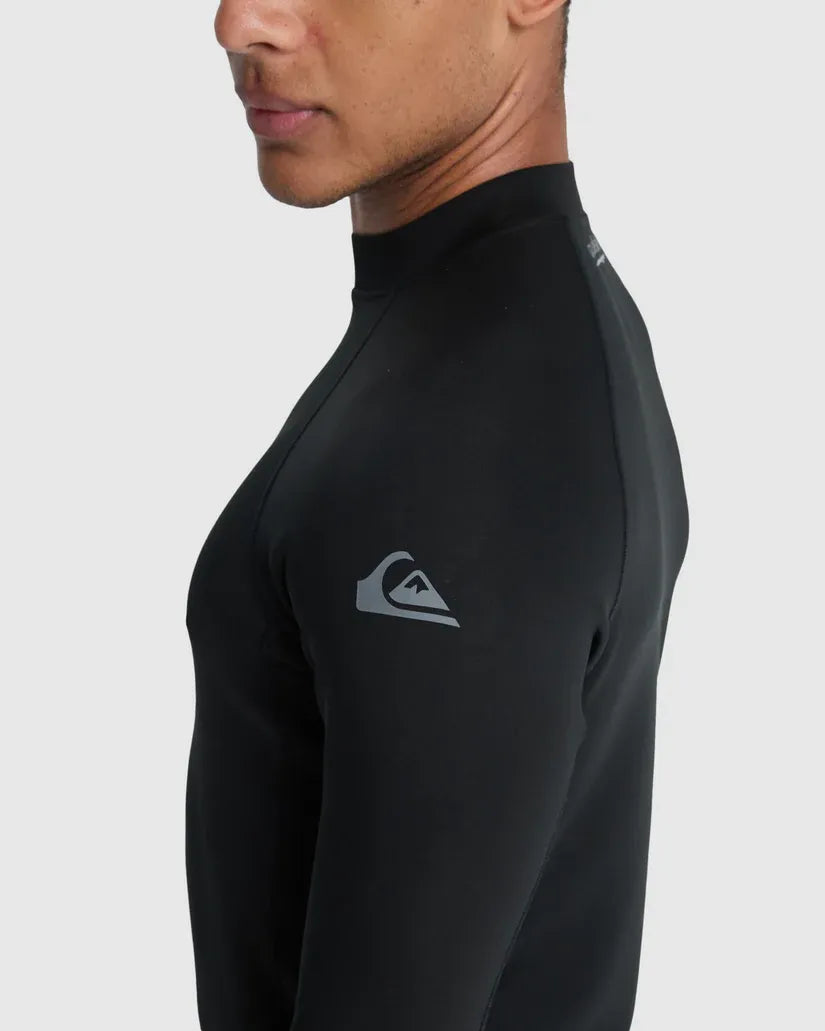 Quiksilver Mens Everyday Heat  Long Sleeve Rashguard