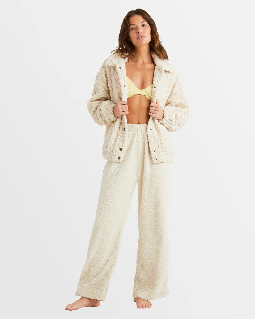 Billabong Womens Ride Cozy Sherpa Jacket